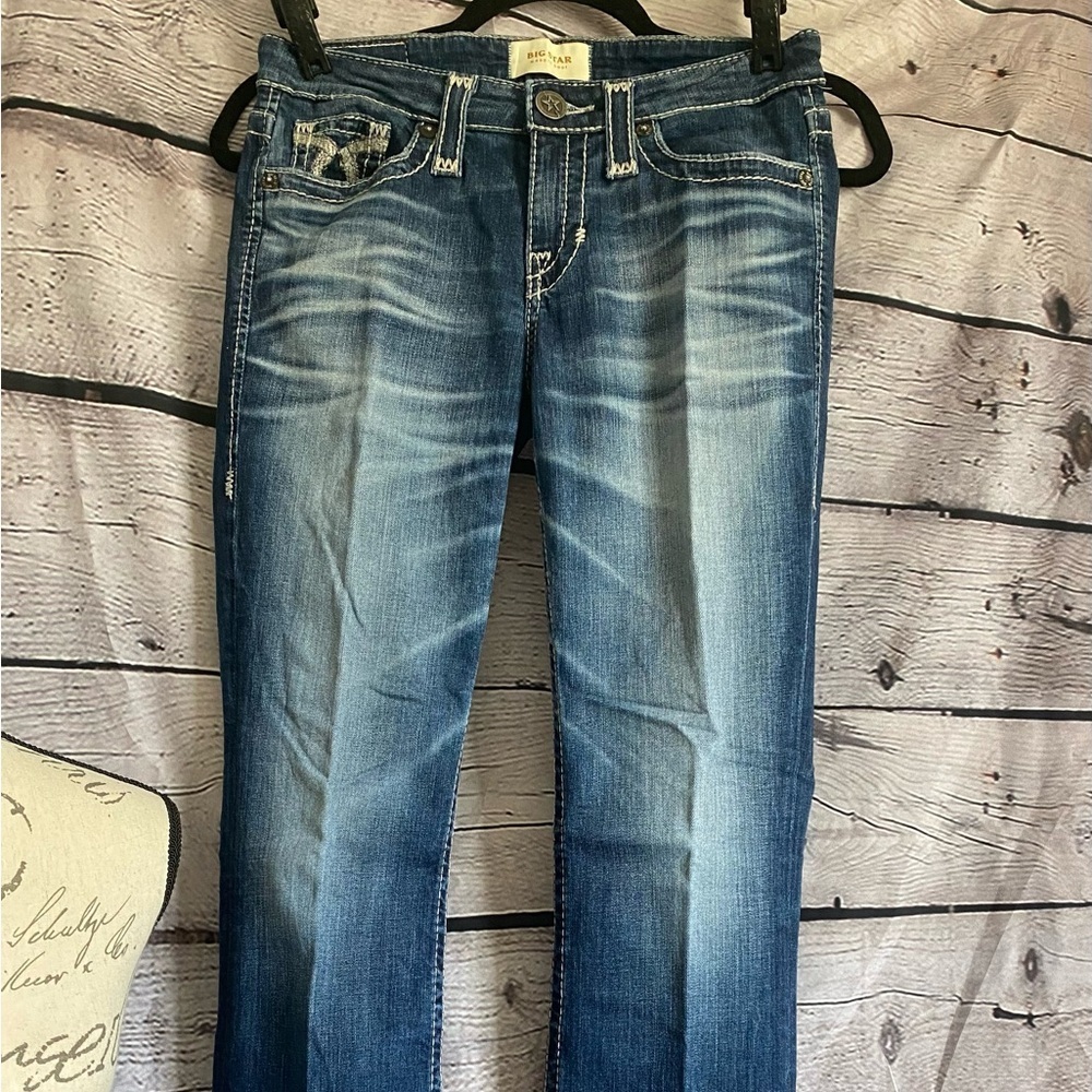 Big Star Women's Blue Boot Cut Jeans